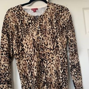Merona, soft,   fun animal print sweater
